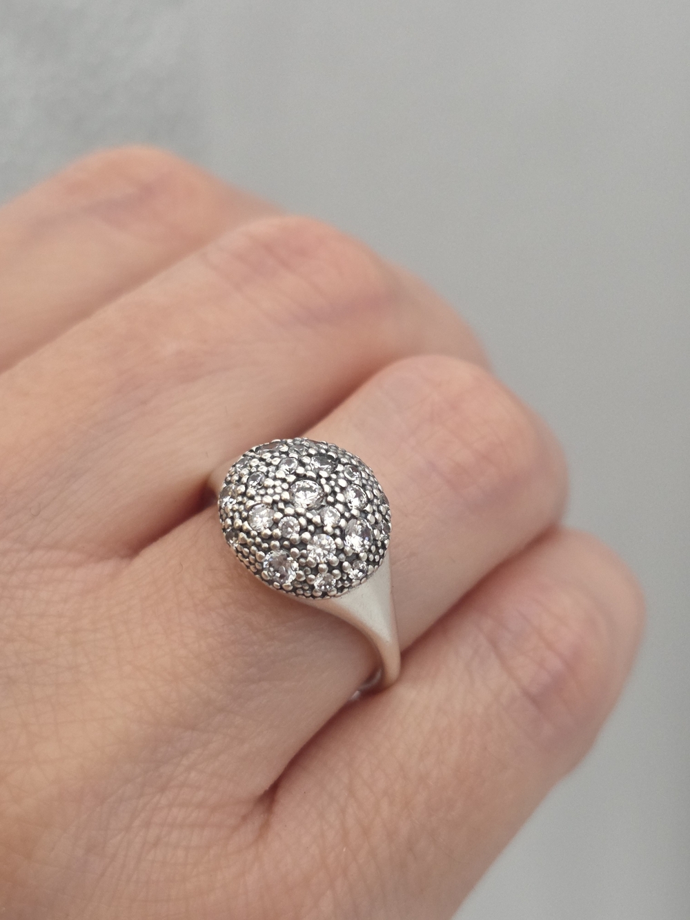 Pandora Sterling Silver 925 Cz Ring